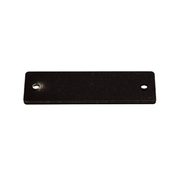 Legrand - Wiremold AV9003BK Blank Plate-Single, Single Plate